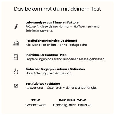 Akne Ursachen Test