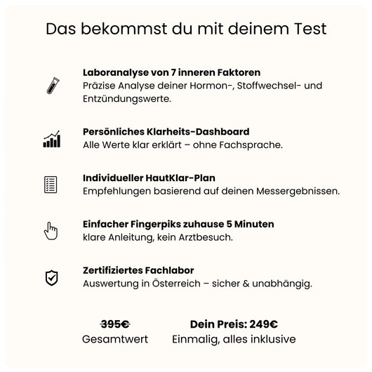 Akne Ursachen Test