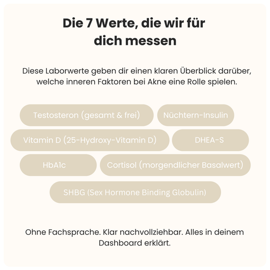Akne Ursachen Test